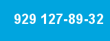 929 127-89-32